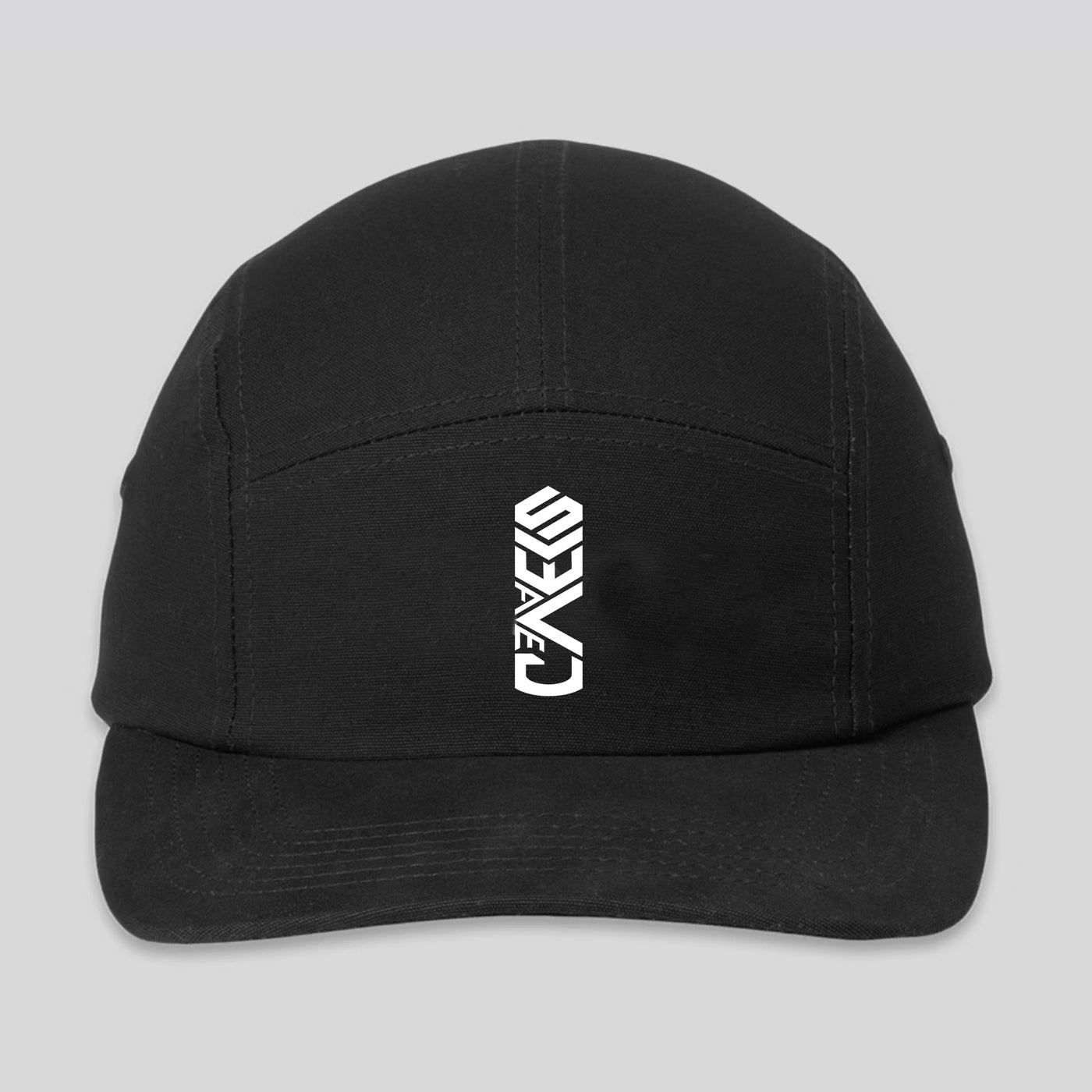 Black SHOGO Brushed Cotton Camper Hat